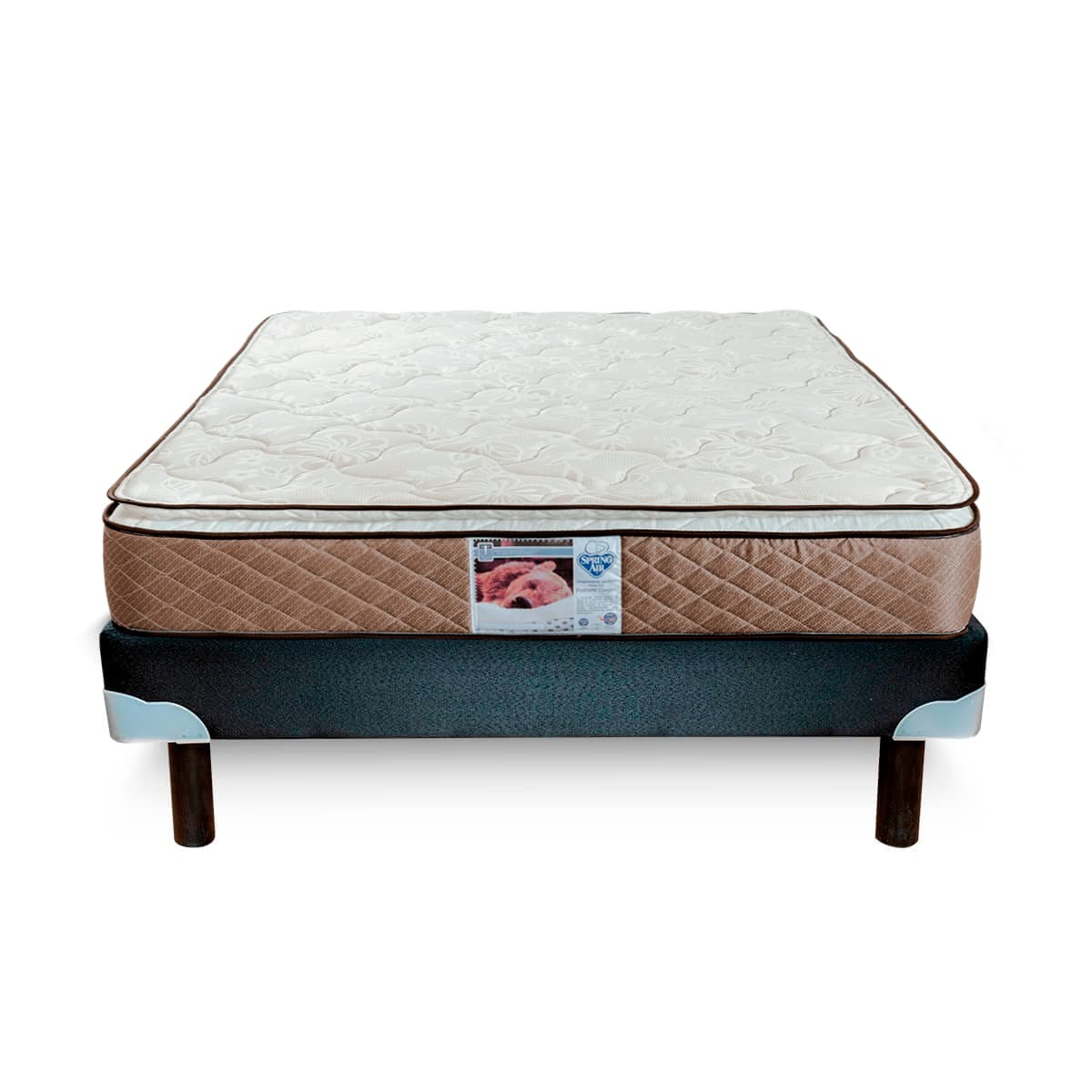 Colchon Queen Size Spring Air Berkeley + Box image number null