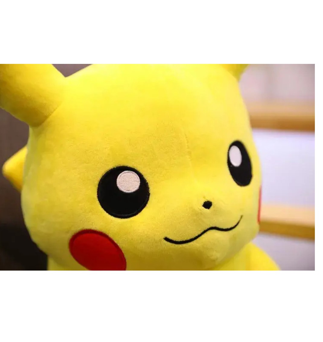 Peluche Pok&eacute;mon Original Pikachu Amarillo image number null
