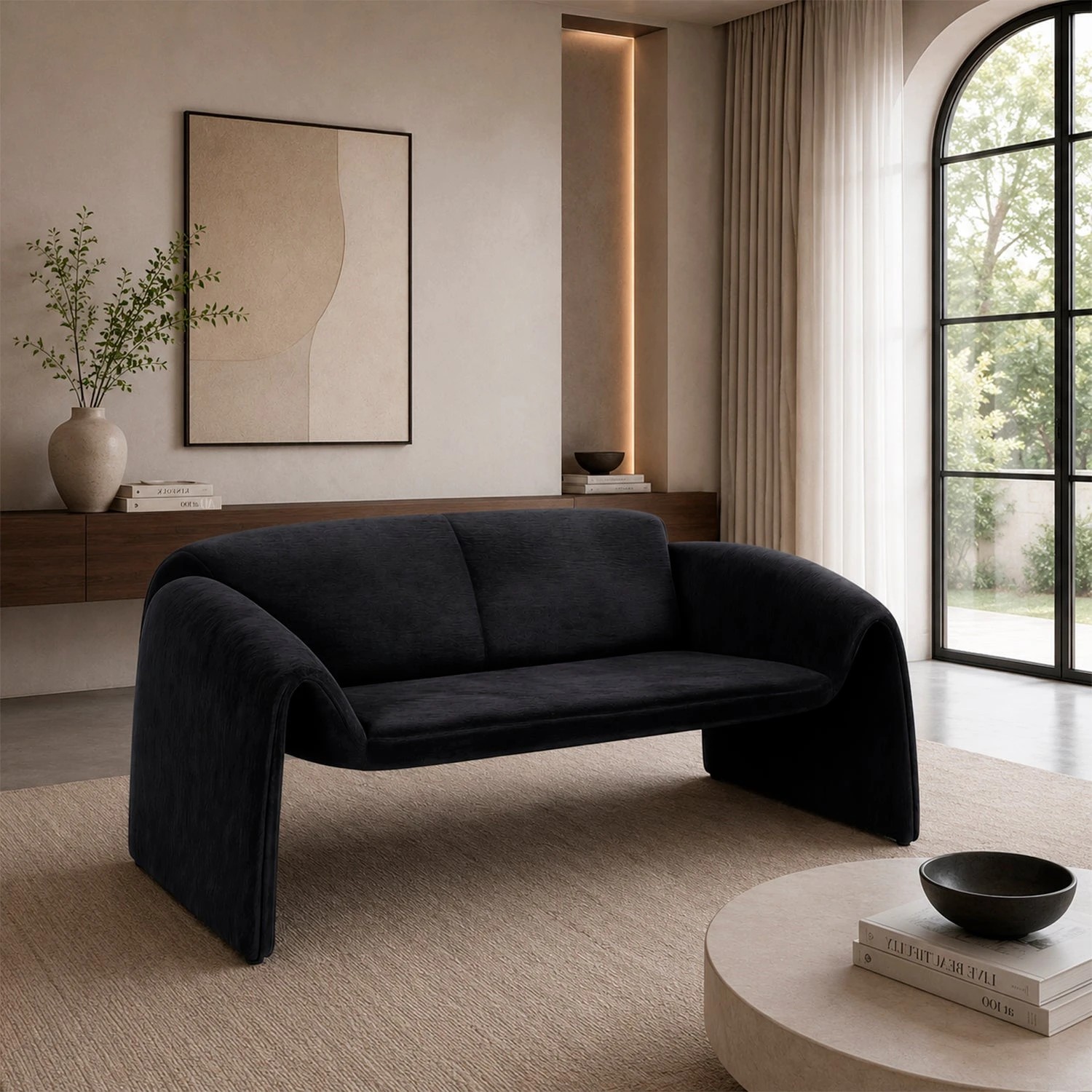 Sillon Nuovo Negro Kessa image number null