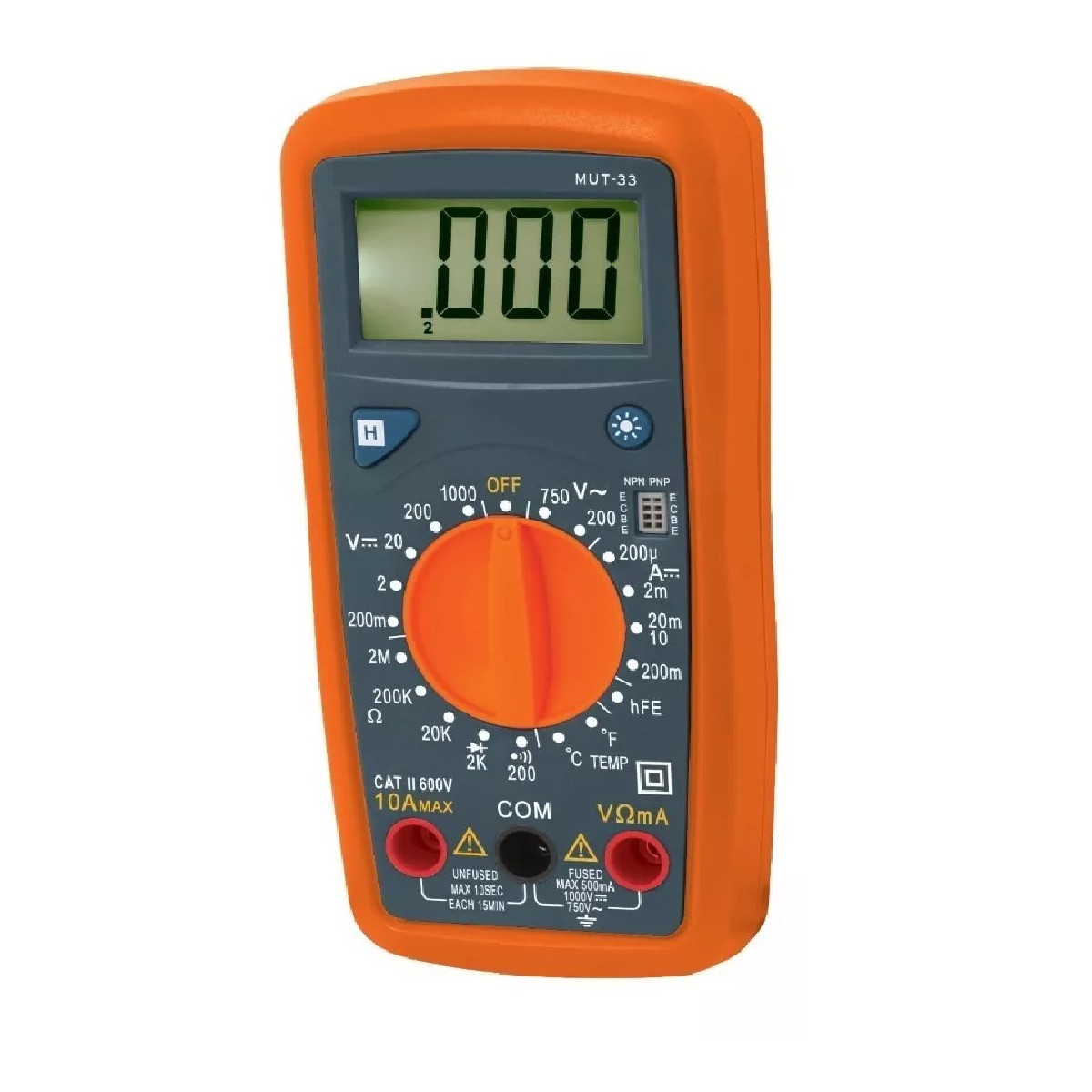 Mult&iacute;metro Digital Prof. 500 V Naranja image number null