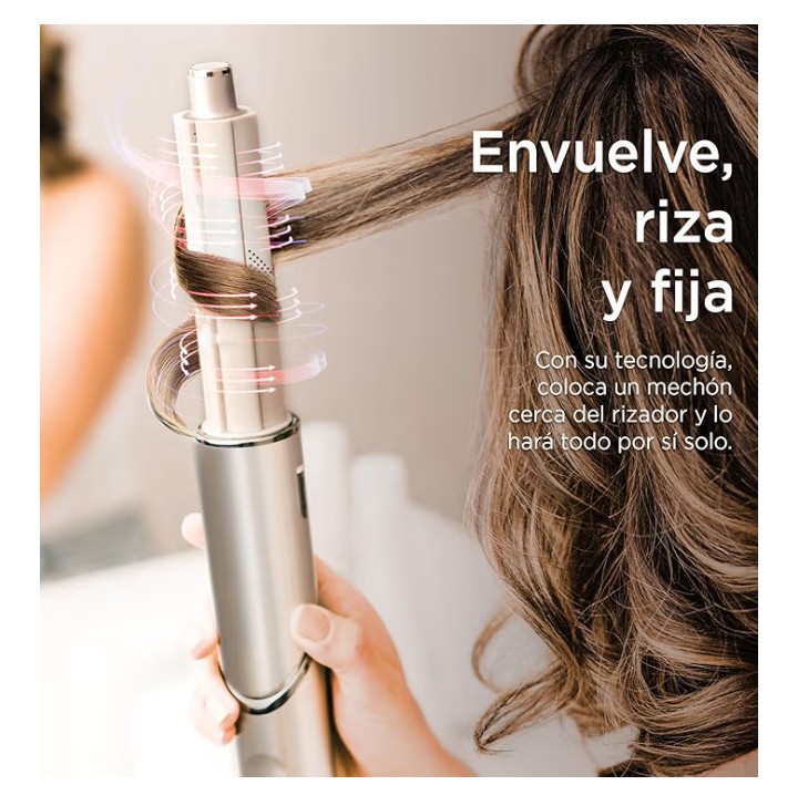 Multiestilizador profesional con 4 funciones y 5 accesorios peinado y secado image number null