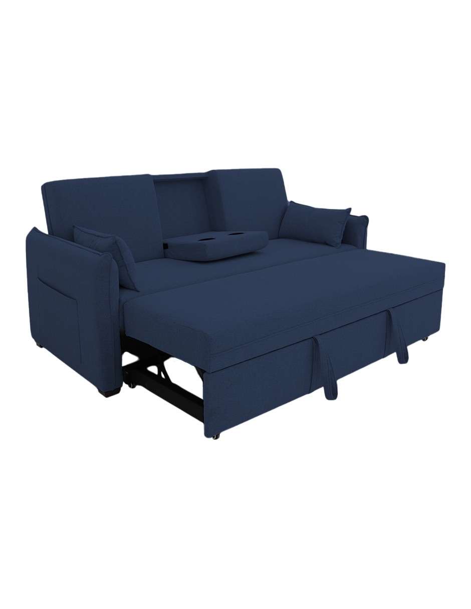 Sof&aacute; Cama Easy Living Roco Azul Marino image number null