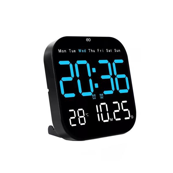 Reloj De Pared Digital Visualizaci&oacute;n Grande Con Control Remoto image number null