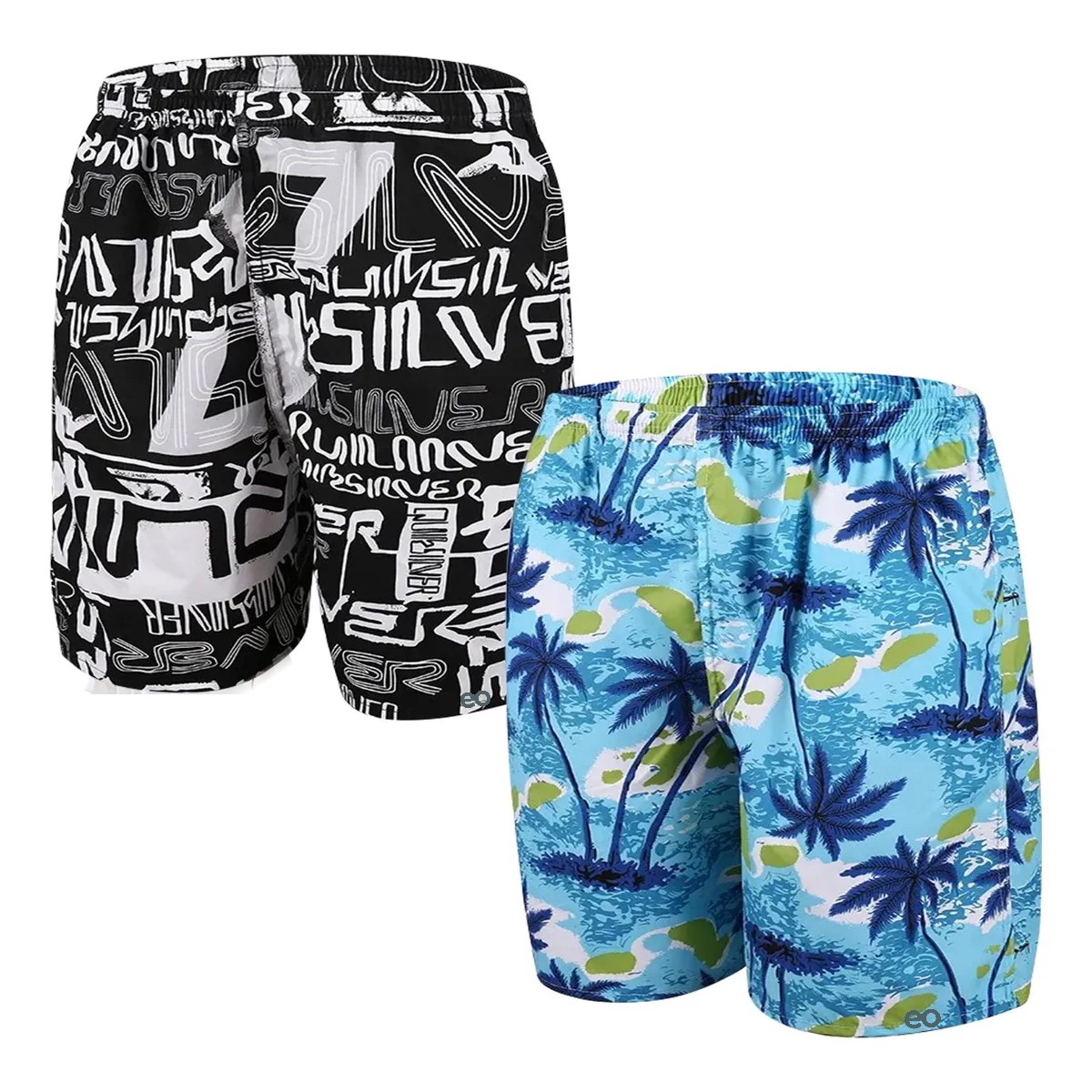 2pz Traje Ba&ntilde;o Para Hombre Playa Short Ba&ntilde;ador Rapido Secado Talla: XL image number null