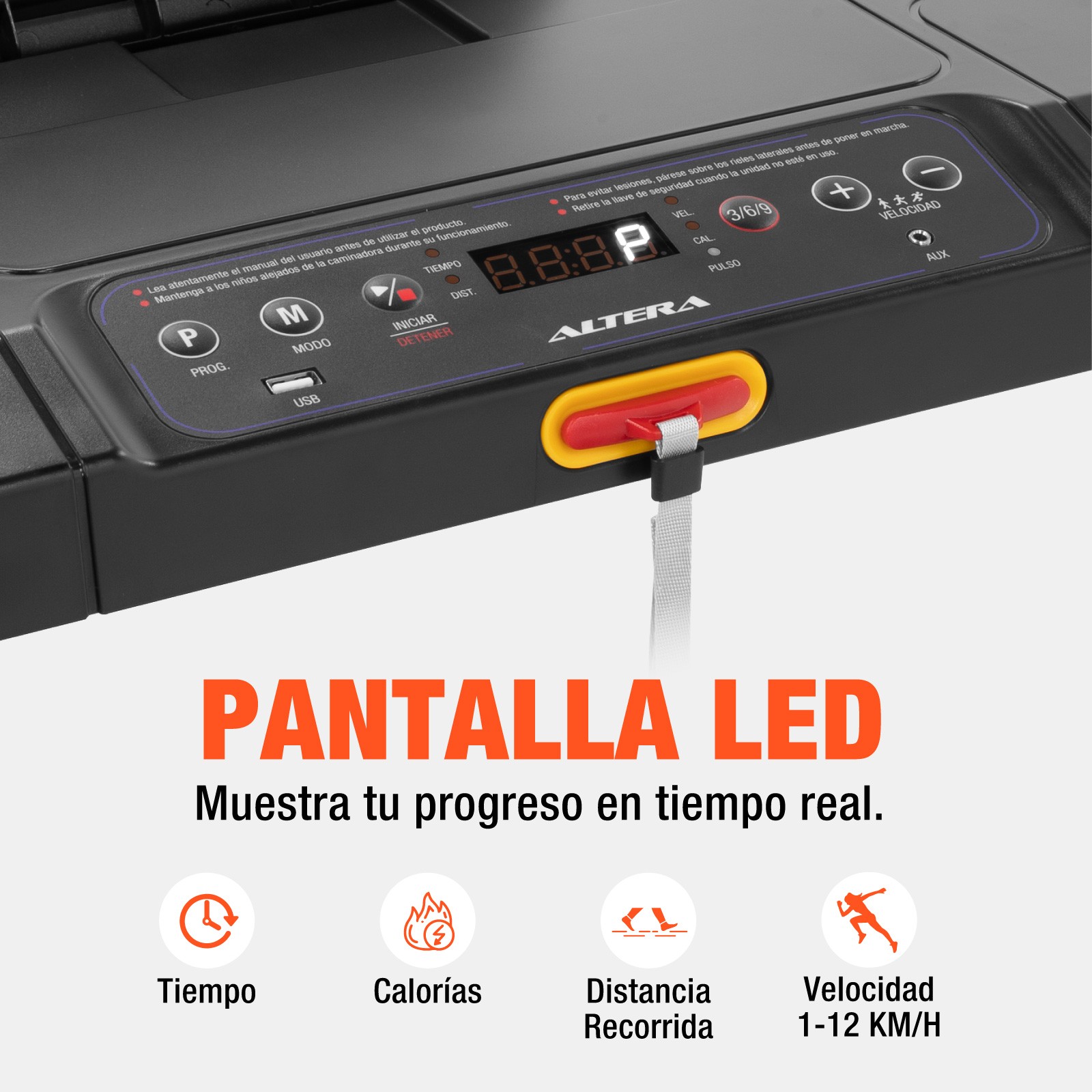 Caminadora Electrica Altera MAXITRAIL Profesional Escritorio Gimnasio image number null
