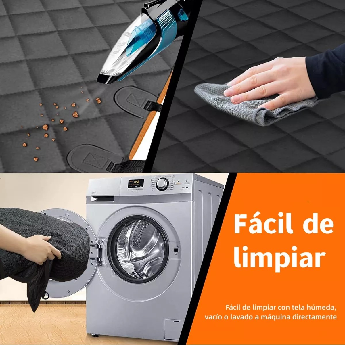 Funda Impermeable De Perro Cubre Asientos De Auto Mascotas image number null