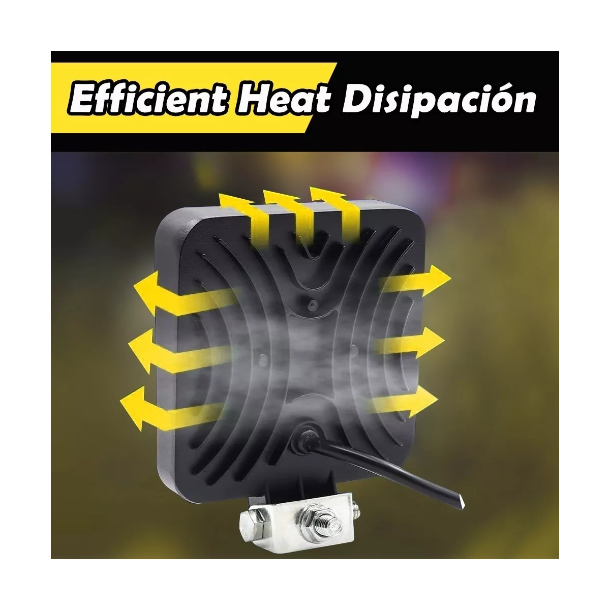 Par Faros 32 Led Auxiliar Estrobo Fija Dually Jeep Auto Moto. image number null