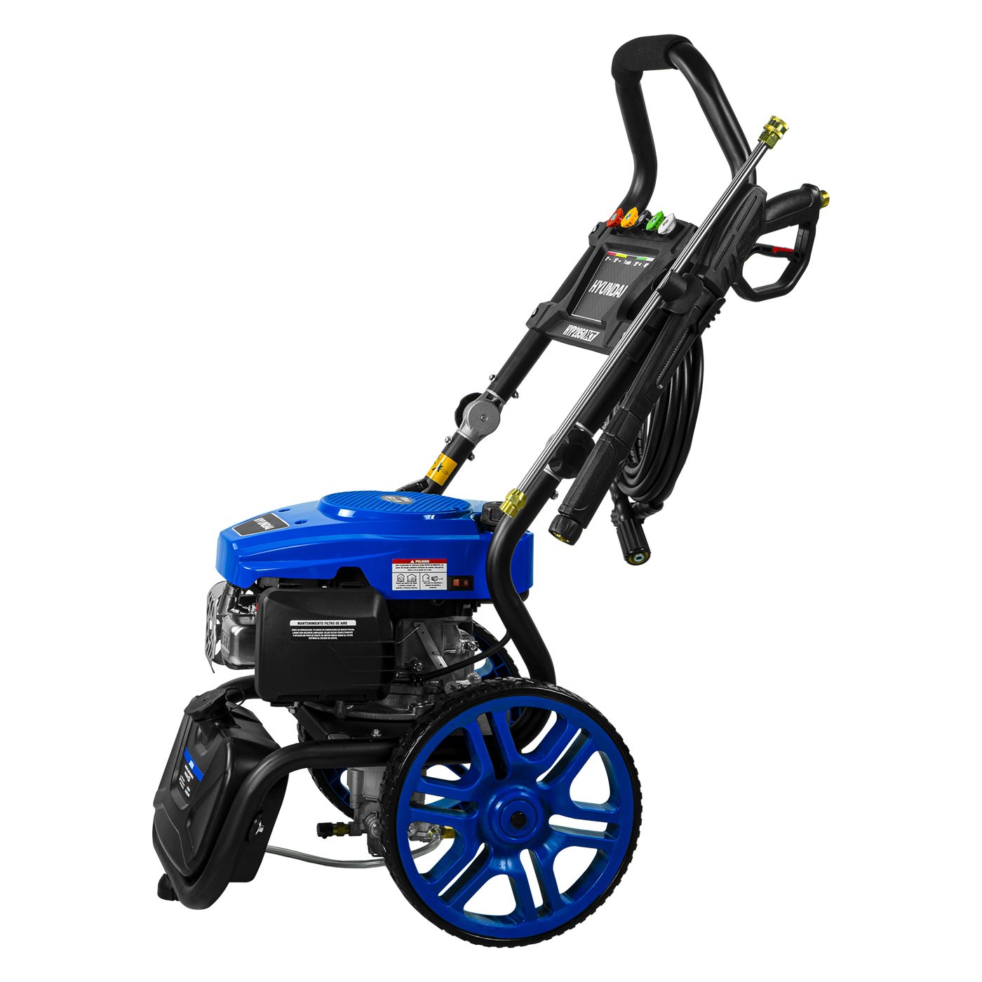 HIDROLAVADORA HYUNDAI AXIAL 4.5 HP 2700 PSI 186 BAR C/BASE ABATIBLE - HYP2850XT image number null