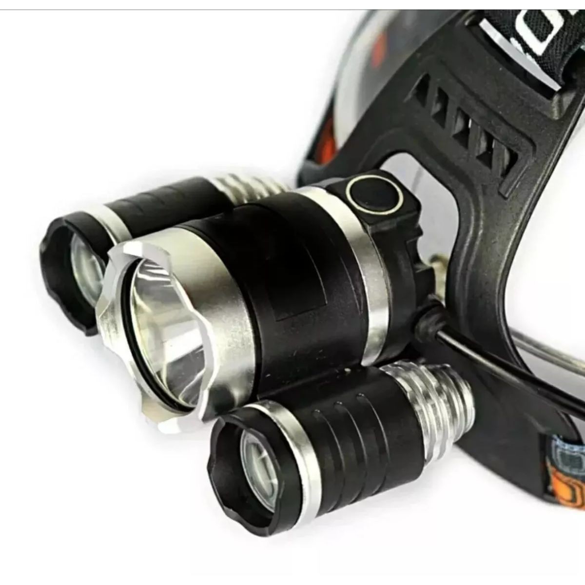 L&aacute;mpara minera de 5000 lumen T6 Negra image number null