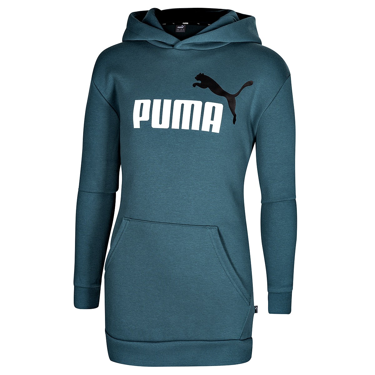 ROPA CHALECO NI&Ntilde;O PUMA Ess 2 Col Big Logo Hoodie Fleece VERDE image number null