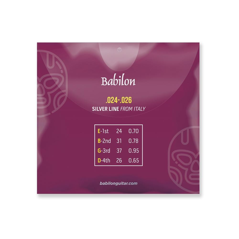 Set de Cuerdas para Ukulele (.024-.026) EUK10/2426 BABILON. image number null