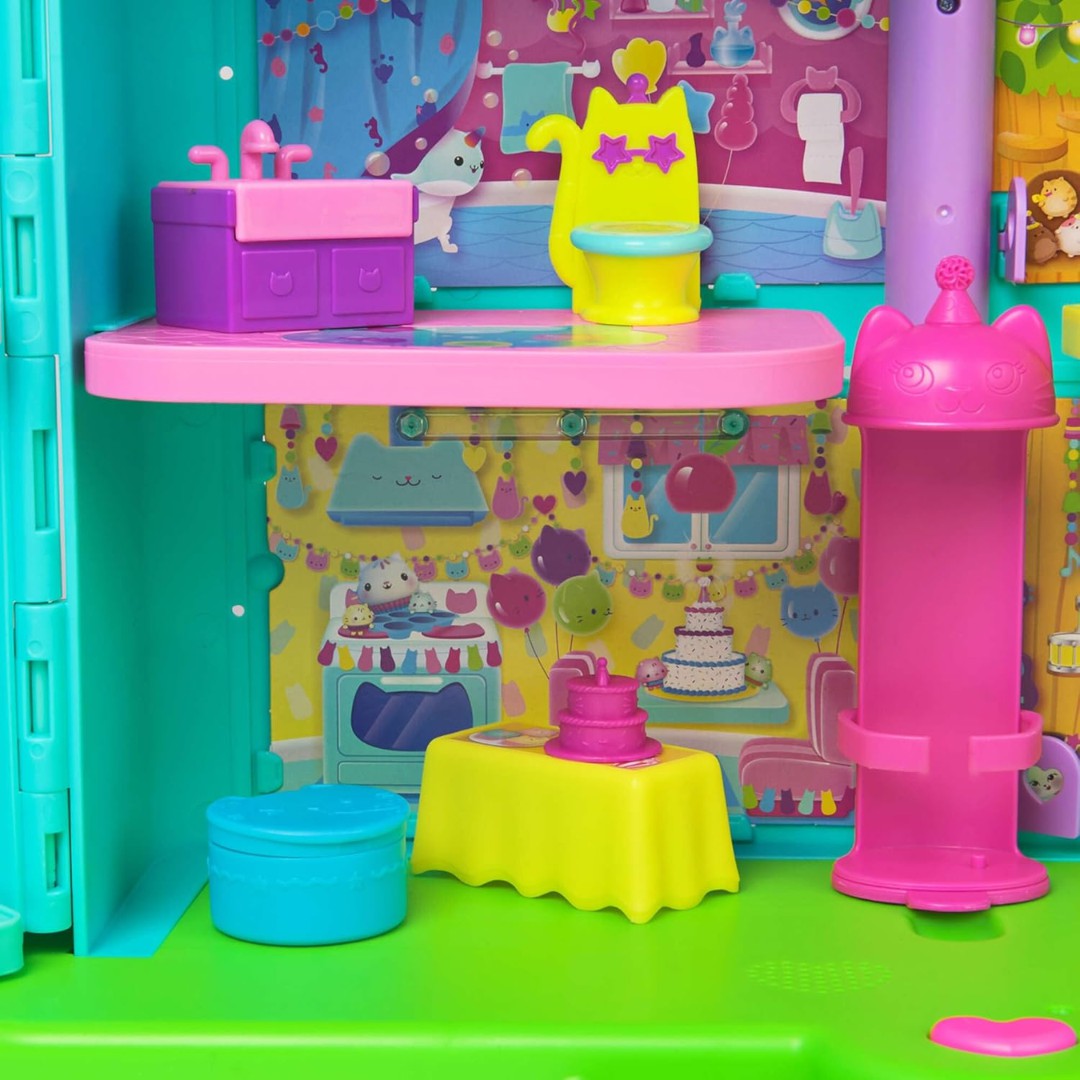 Casa de Juguete Multicolor con Accesorios y Mu&ntilde;eca image number null