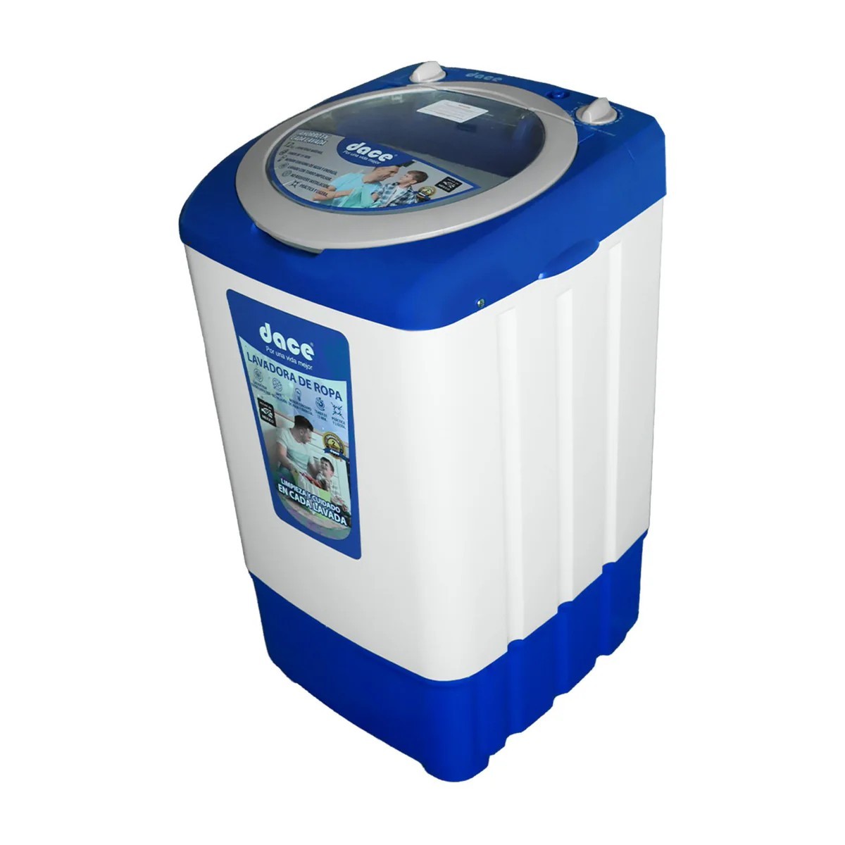 Lavadora Compacta Dace 12 Kilos Blanca LA121PPBA image number null