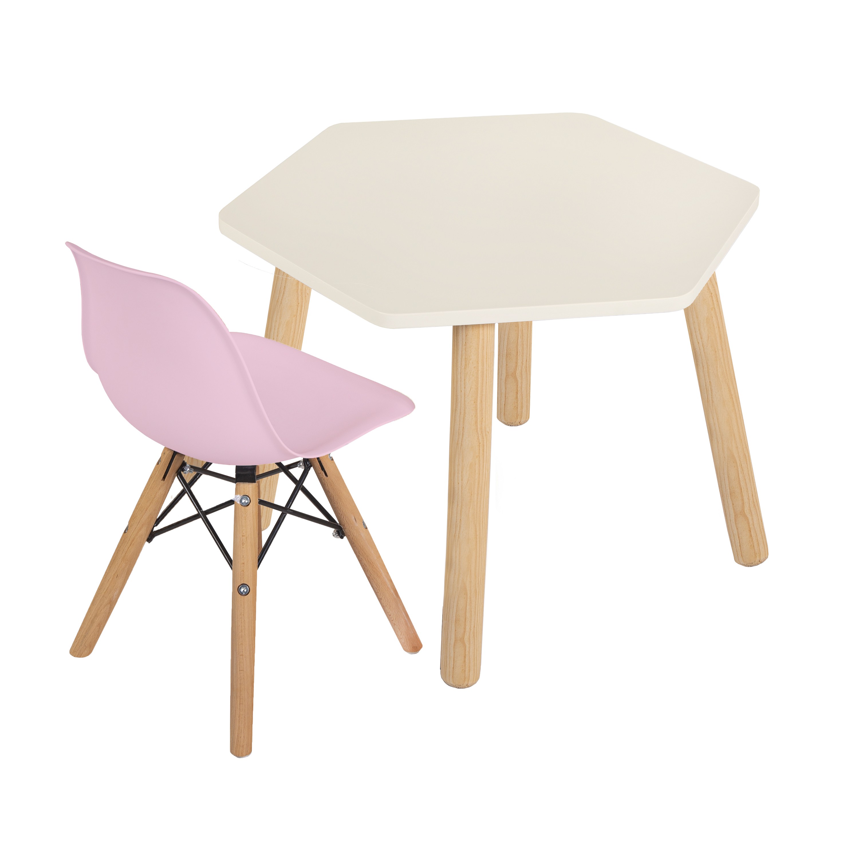 Mesa con silla para ni&ntilde;os &ndash; 7 acabados mate. image number null