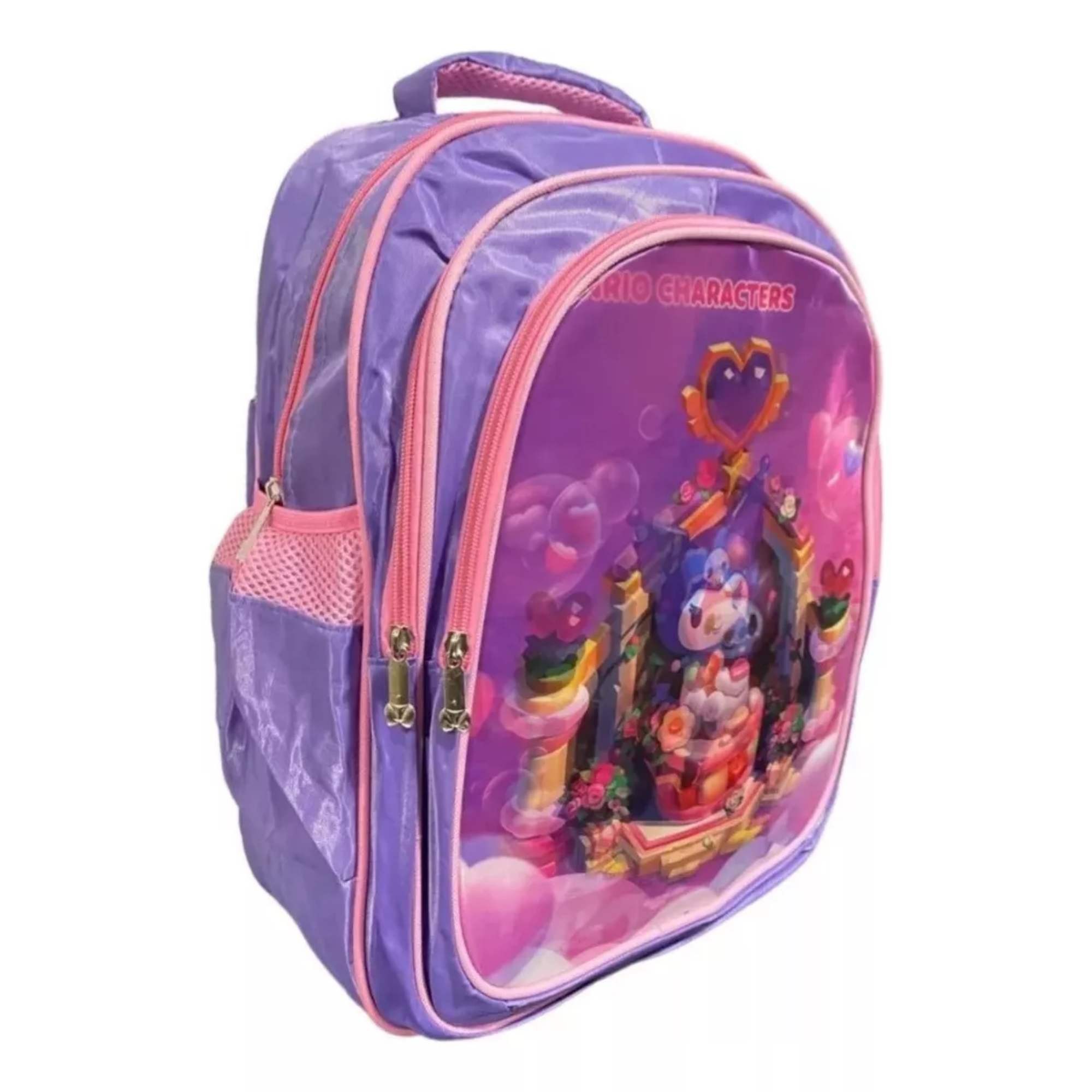Mochila Lenticular 3d Escolar Para Ni&ntilde;os Juvenil Estudiante con dise&ntilde;o Cambiante de Kuromi image number null