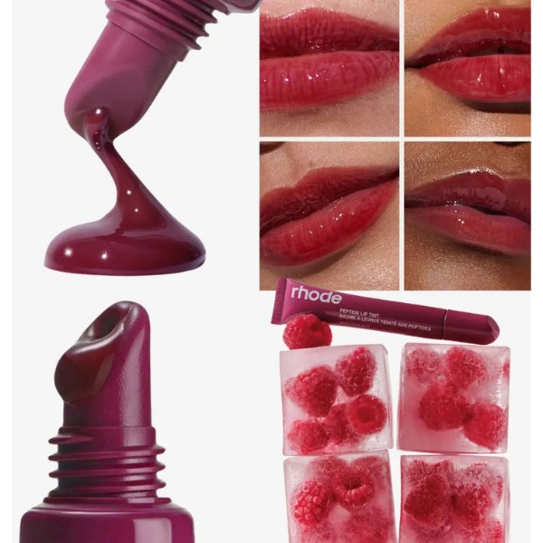Set Maquillaje y Cuidado Labial Rhode 4 Piezas Peptide Lip Tint 2 Tonos, Blush Y Jelly Bean Pouch image number null