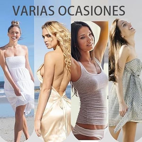 2 Pares Pezoneras de Silicona Cubre Pezones para Mujer, Cubiertas para Pezones Transpirable y Reutilizable image number null