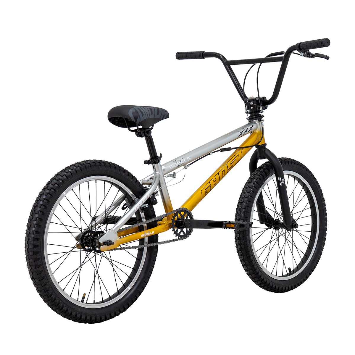 Bicicleta Infantil Rodada 20 de Acero Ghost Signals Freestyle Color Oro image number null
