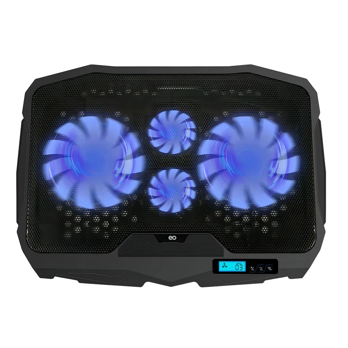 Base Enfriadora Laptop Ajustable 4ventiladores 6velocidades image number null