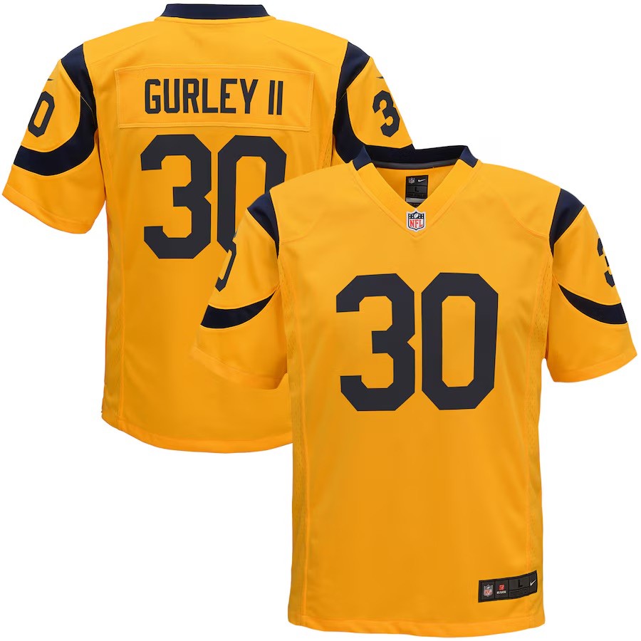 Jersey Original youth ni&ntilde;o Nike Americano NFL Los Angeles Rams color rush #30 image number null