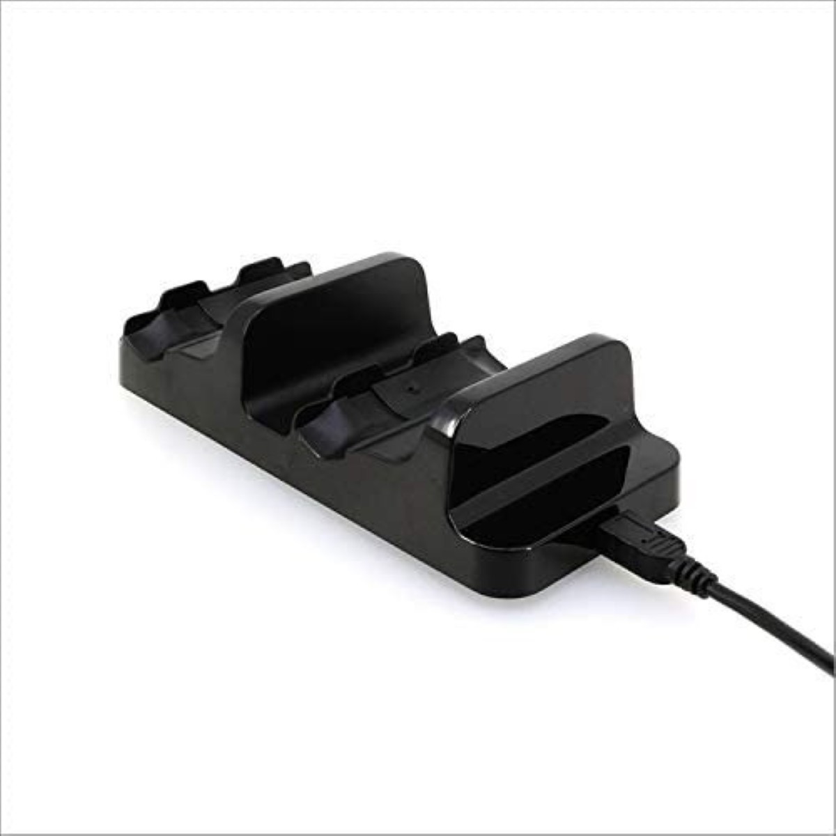 Carga Y Juega Base Cargadora Doble Para Controles Xbox Negro image number null