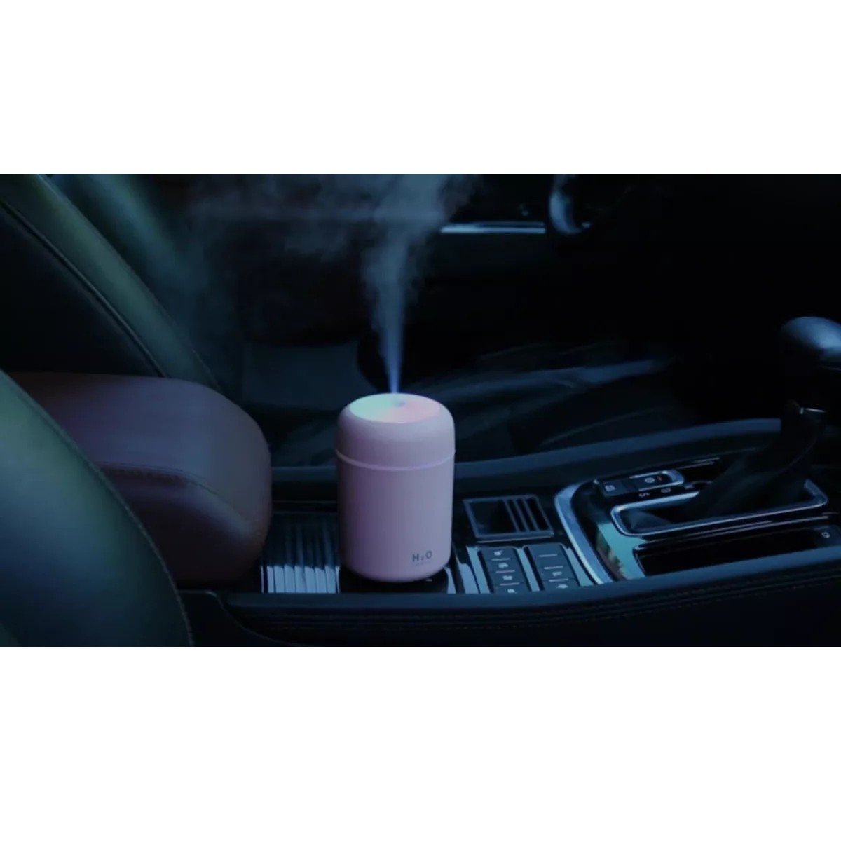 Difusor De Aceite Esencial De Aroma De Humidificador De Aire Rosa image number null