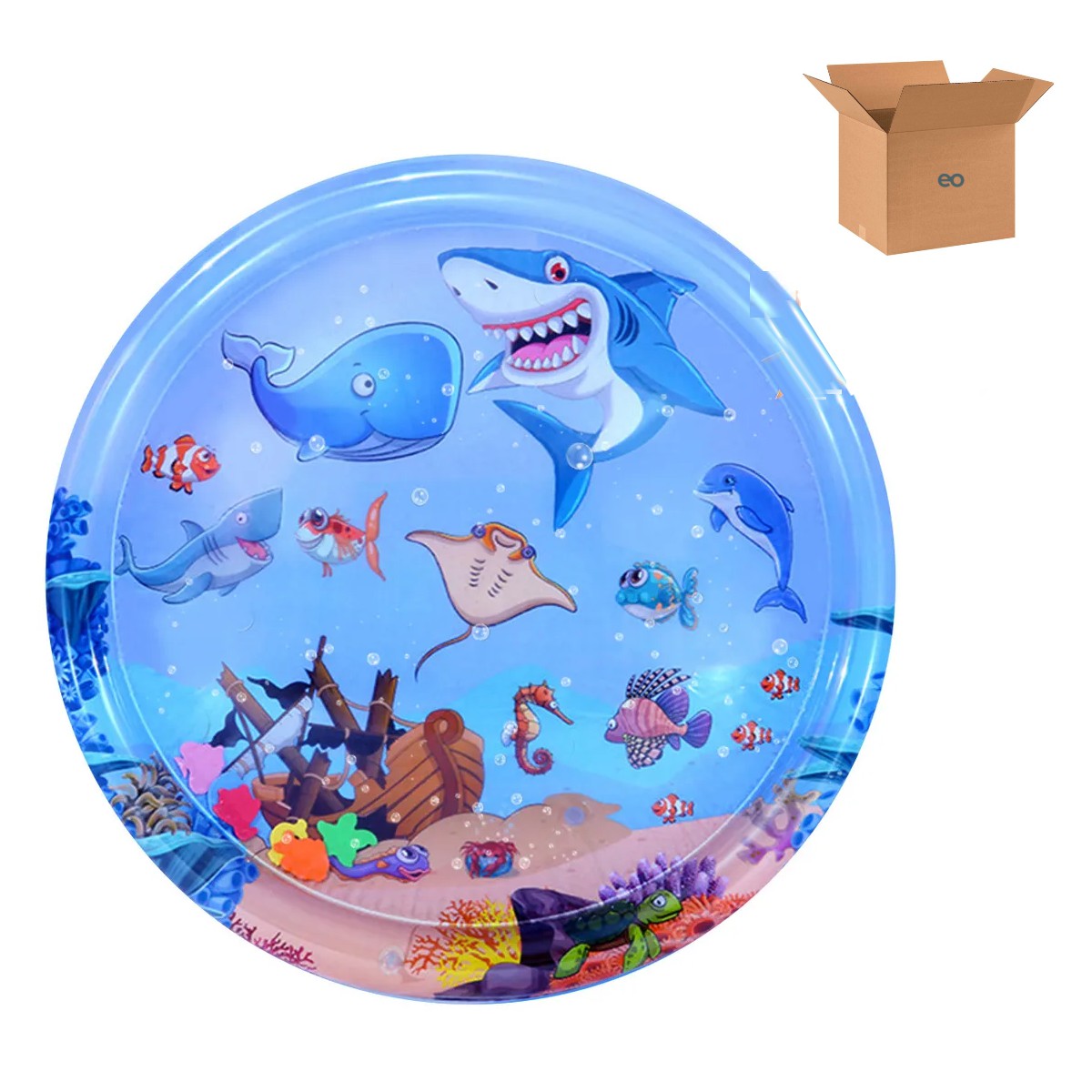 Coj&iacute;n De Agua Inflable De Dibujos Animados Para Beb&eacute;s image number null