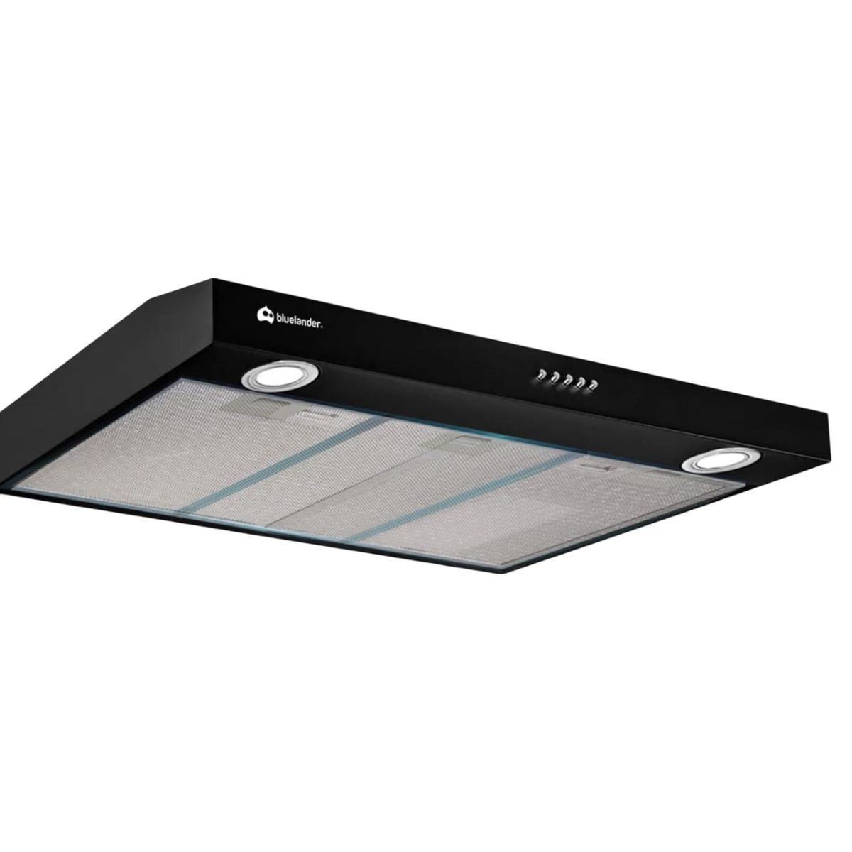 Campana Extractora de 90 cm para Cocina con Salida de Aire y Filtro de Carb&oacute;n Activado Bluelander image number null