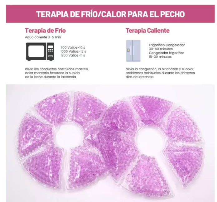 Extractor De Leche El&eacute;ctrico Manos Libres 3 Modos 12 Niveles image number null