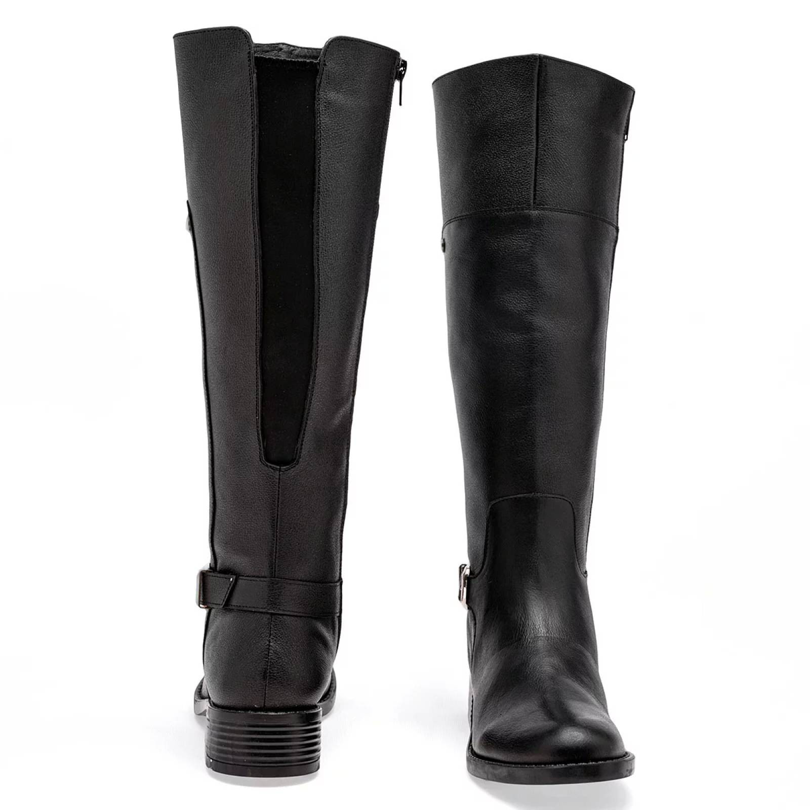 BOTA LARGA DE HEBILLA Para Mujer Principessa 4513, Color Negro CE V7 image number null