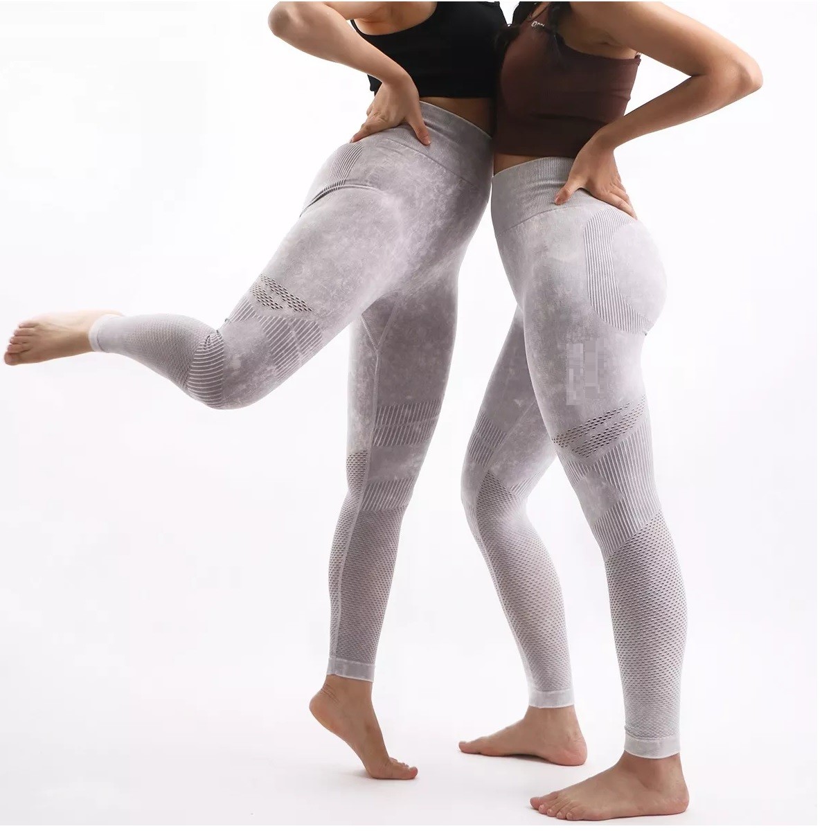 Leggins Deportivos Anticelulitis Efecto Levanta Gluteos Talla L Blanco image number null