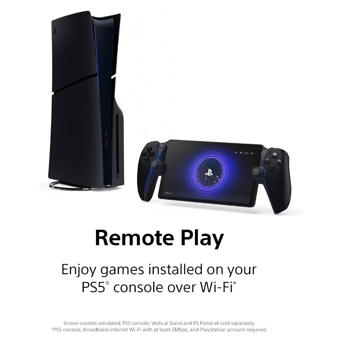 PlayStation 5 Portal Remote Player - Midnight Black image number null