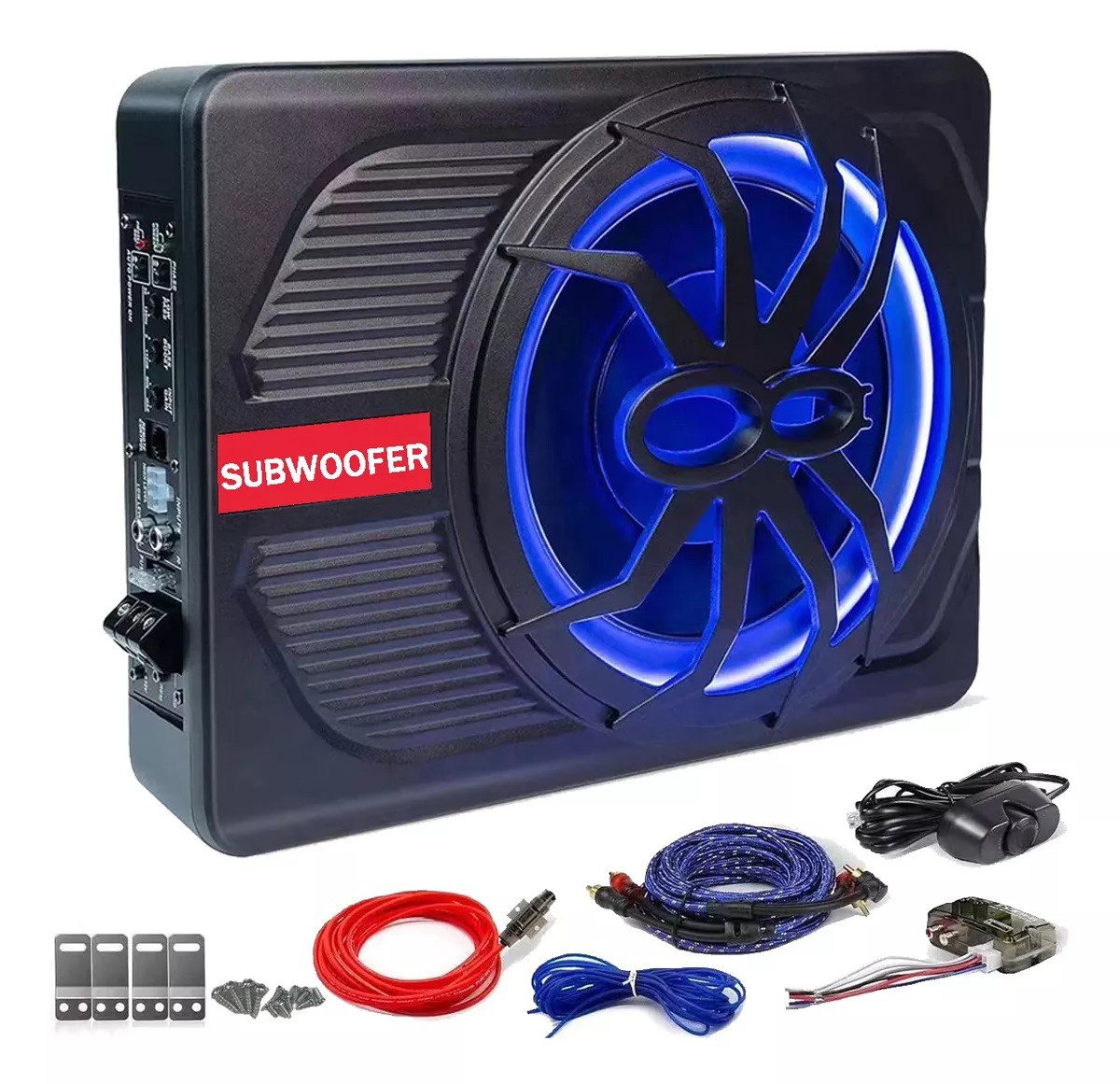 Subwoofer Amplificado 10 Pulgadas Bocinas Para Carros image number null
