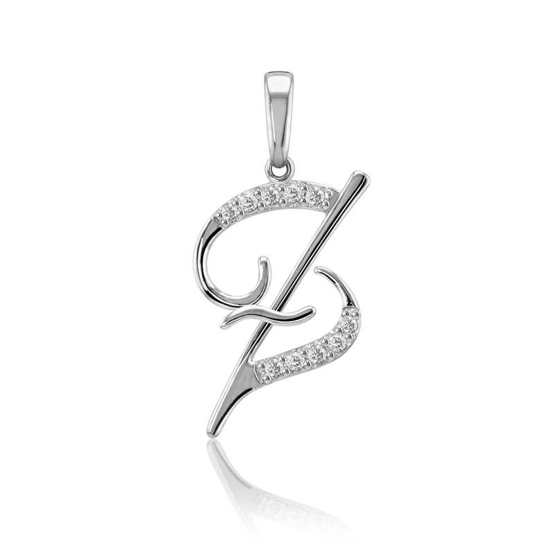 DIJE LETRA Z ORO 10K ABBA JOYAS image number null