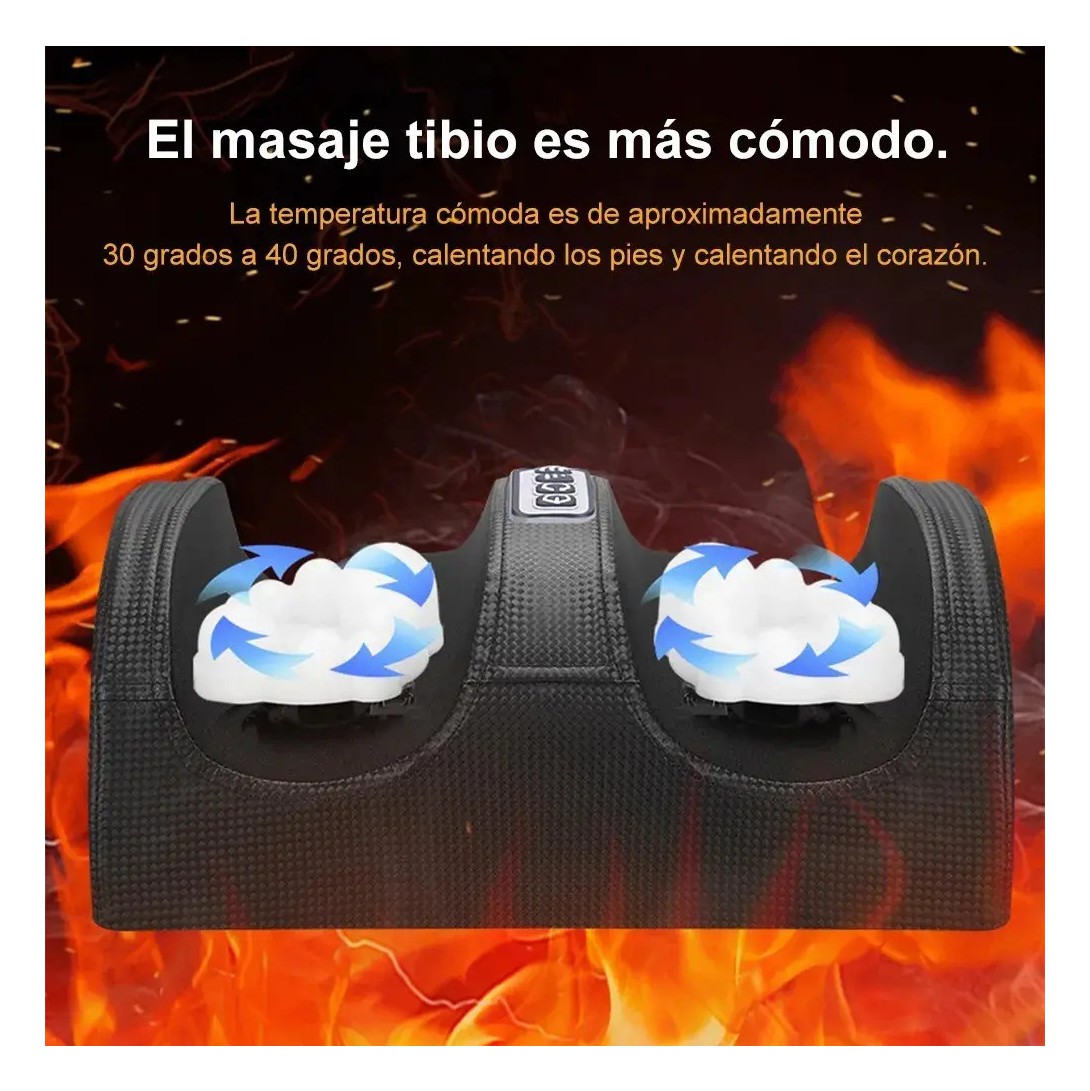 El&eacute;ctrico Masajeador De Pierna Pies Brazo Negro image number null
