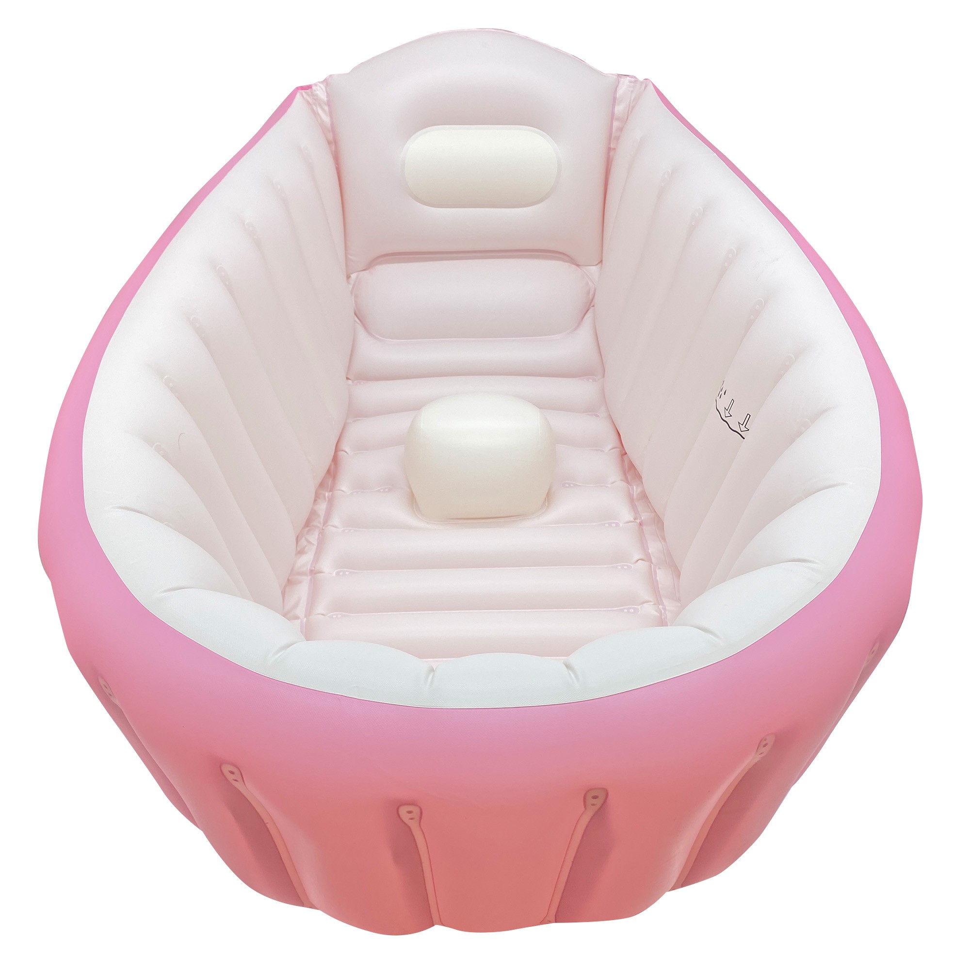 Ba&ntilde;era Inflable Para Reci&eacute;n Nacido Y Beb&eacute; Con Bomba Ecobaby Original image number null