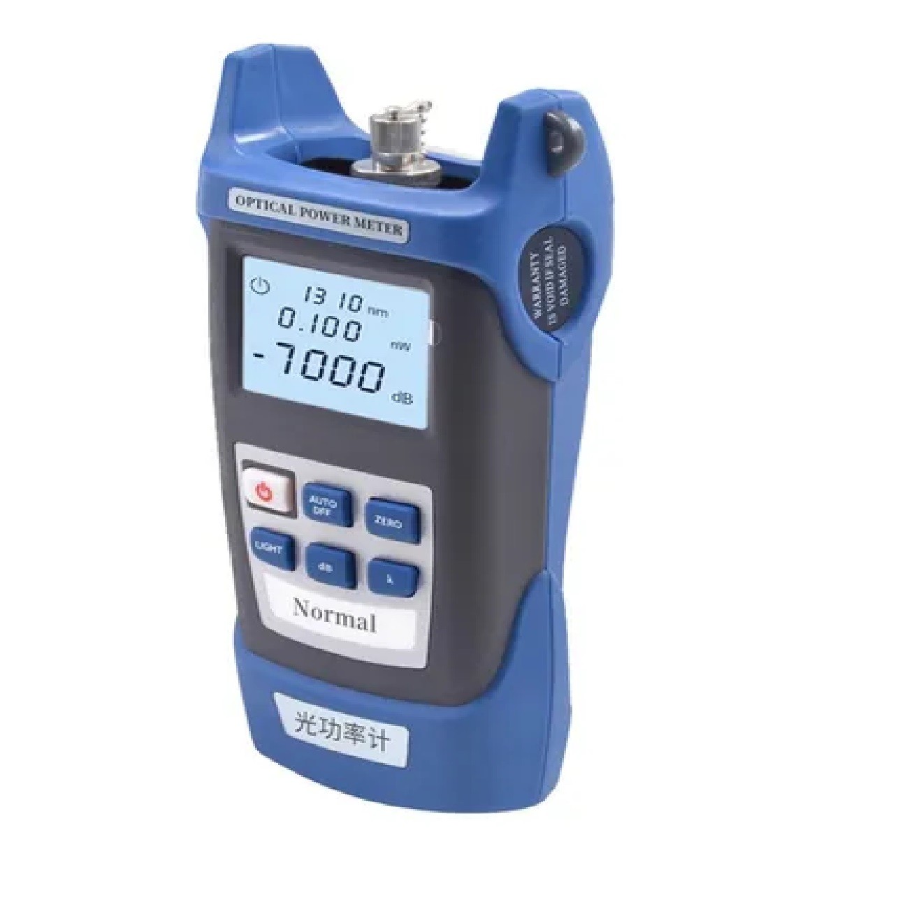Medidor Potencia Fibra &Oacute;ptica Localiza Fallas Y L&aacute;mpara 10km Azul image number null