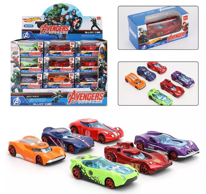 48pcs Coches De Juguetes Modelos Aleaci&oacute;n A Escal Para Ni&ntilde;os image number null