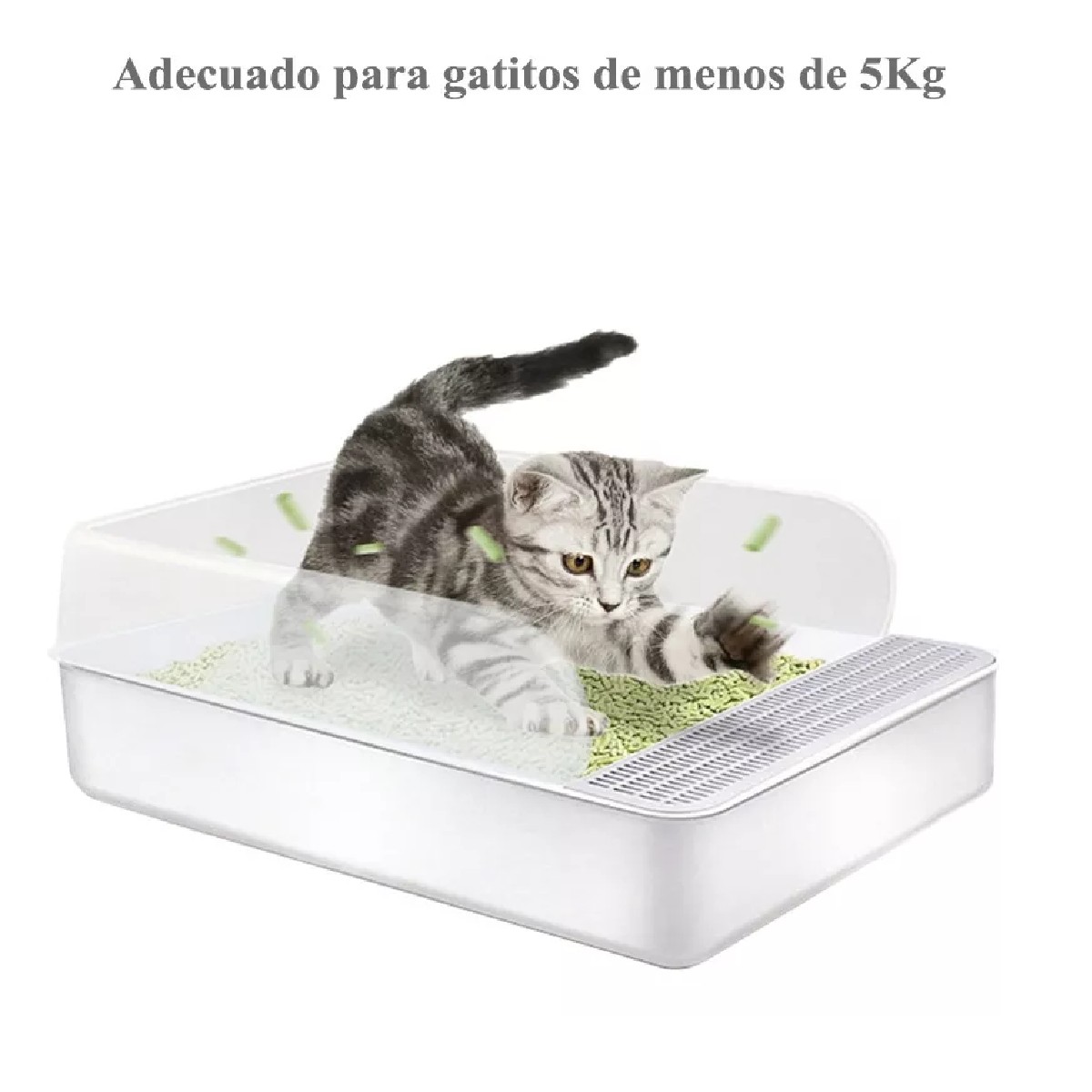 Caja De Arenero Para Mascotas Y Gato Con Recogedor De Areno image number null