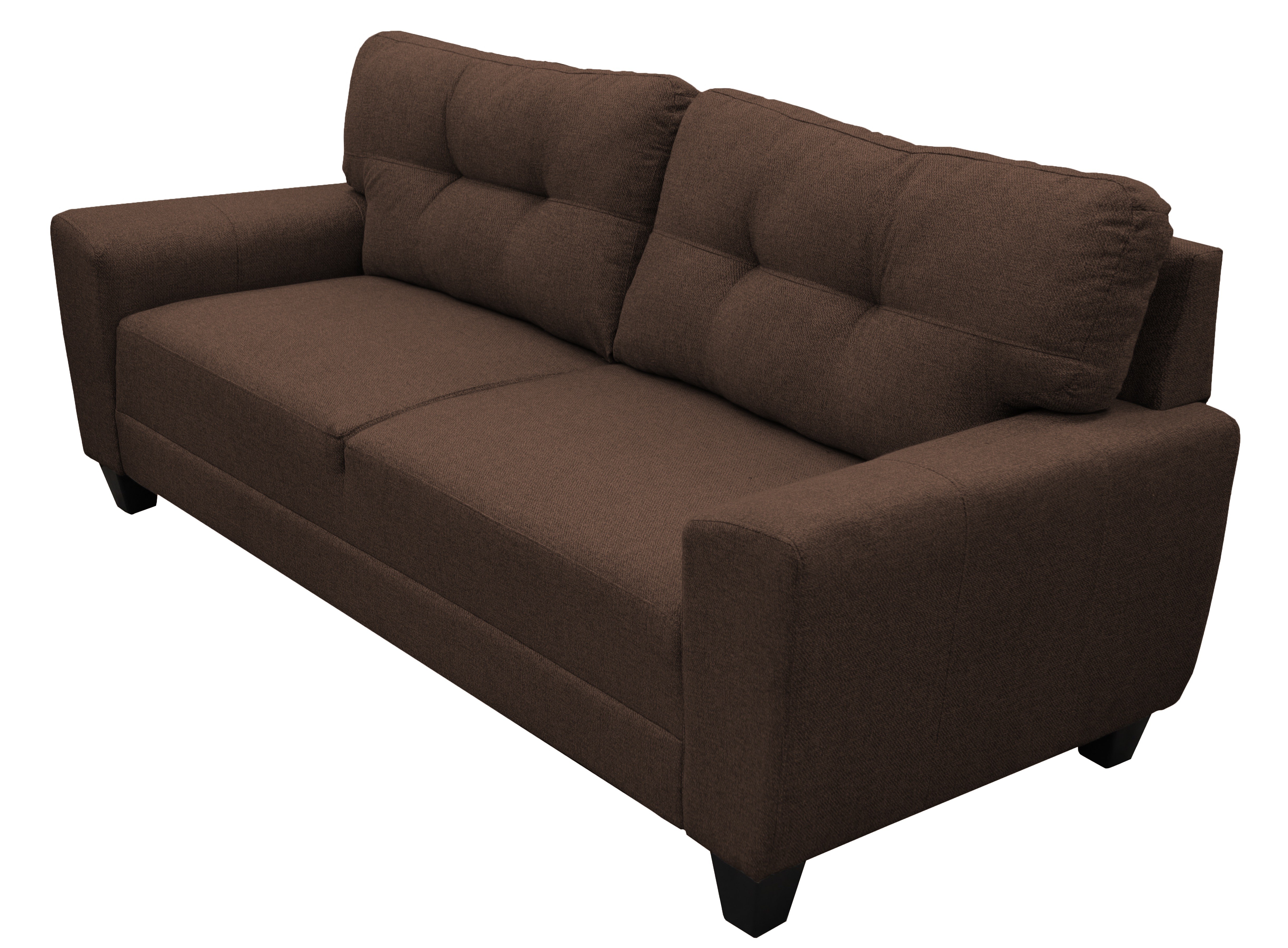 Sofa El Bazar Store Sidney Lino Chocolate 3 Plazas, Modular, Moderno, Sala image number null
