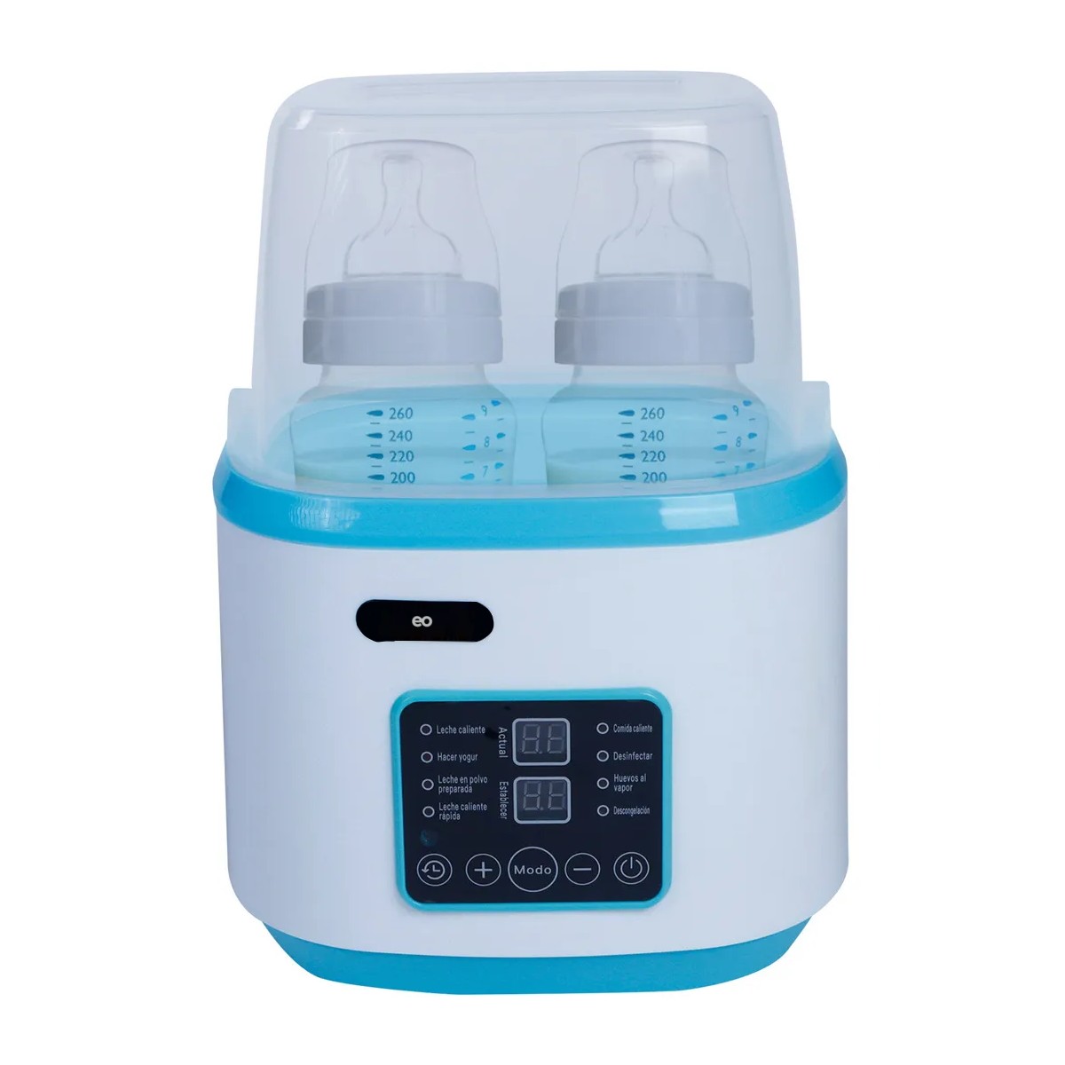 Esterilizador Calentador de Biberones 8 En 1 Para Beb&eacute; Color Azul 127V image number null