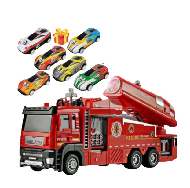 Juguete Infantil de Bomberos Rojo image number null