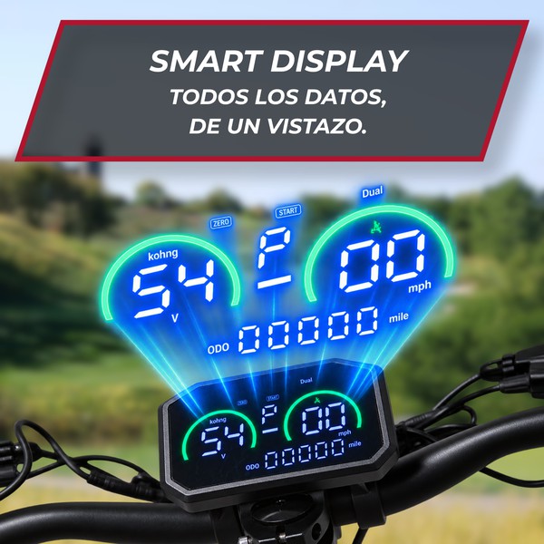 Scooter El&eacute;ctrico para Adultos Plegable Motor 500W Bater&iacute;a de Litio Freno de Disco Doble Suspensi&oacute;n Luces LED - Negro image number null