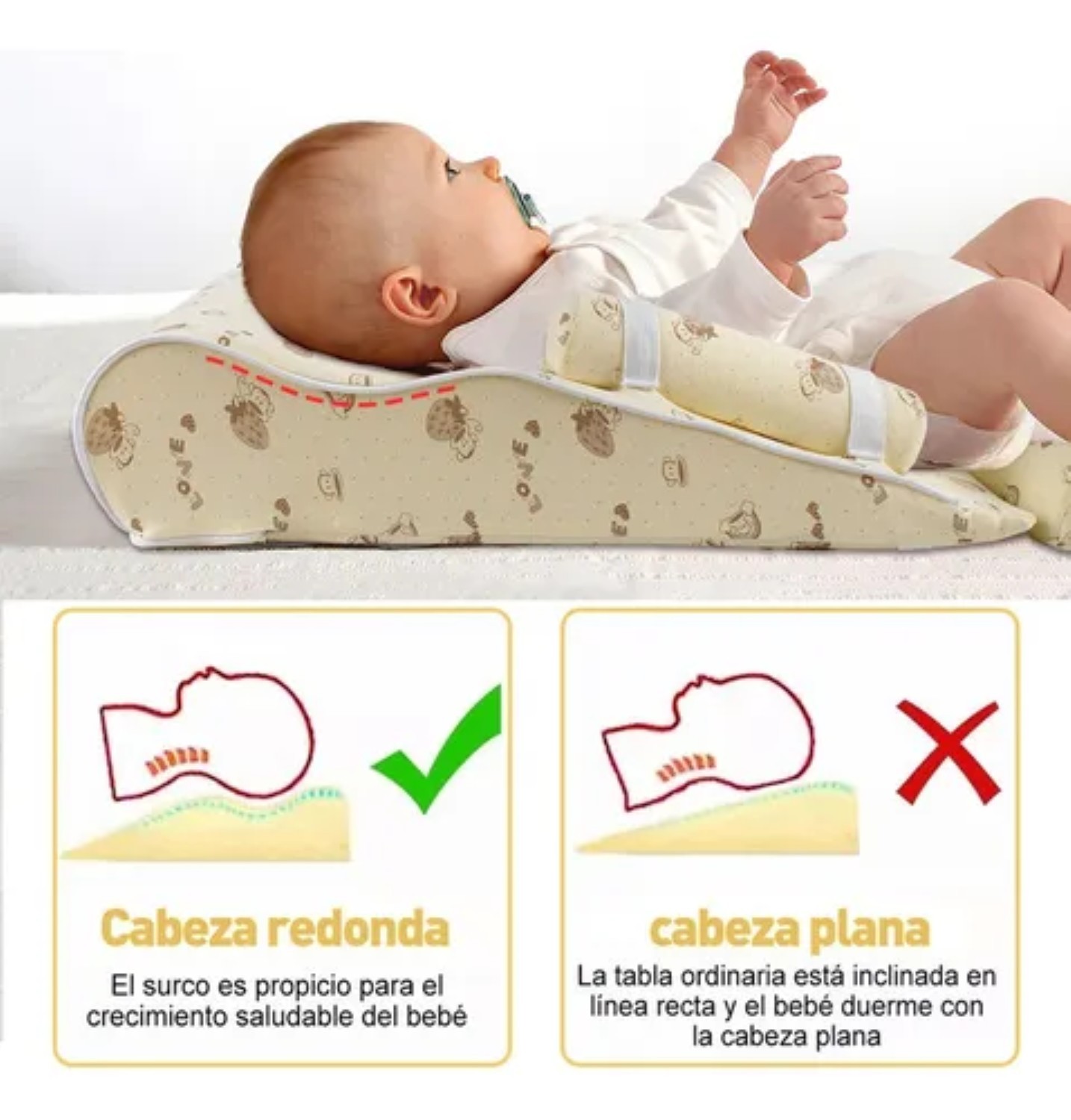 Colch&oacute;n Infantil Soporte Para Cuna Amarillo image number null