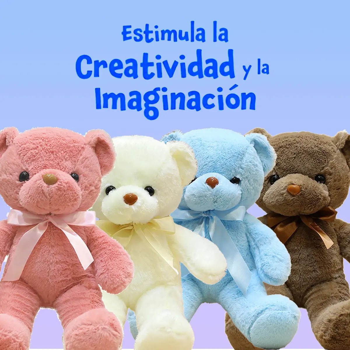 Osito De Peluche Abrazable Adorable 30cm Blanco image number null