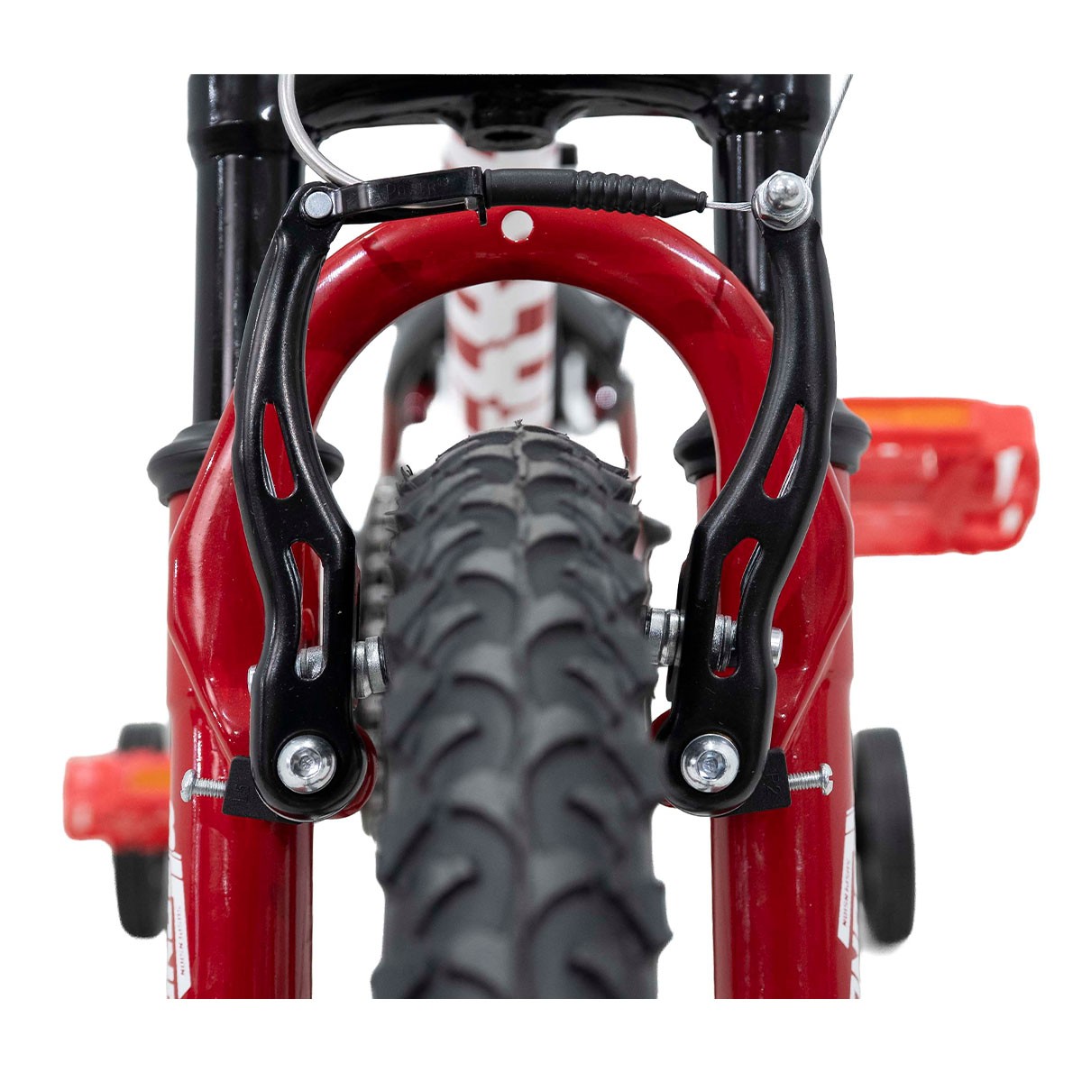 Bicicleta Infantil Rodada 16 de Acero Veloci Riot Color Rojo image number null