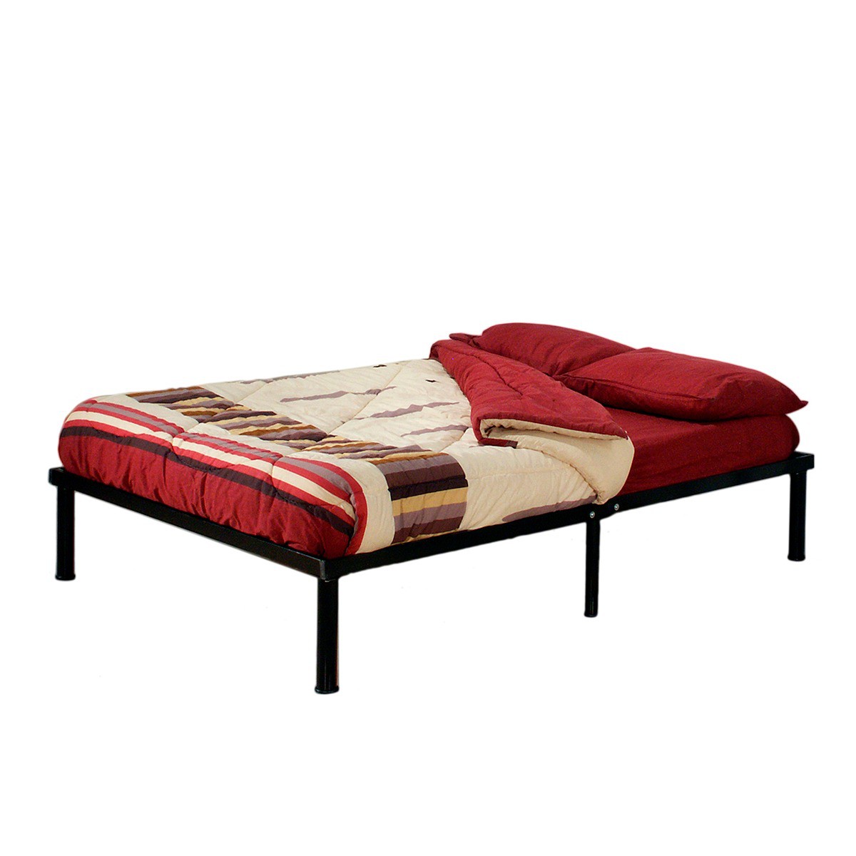 Base de Cama Tubular Matrimonial&mdash; Resistencia y Estilo Minimalista Producto 100% M&eacute;xicano 194 x 140cm image number null