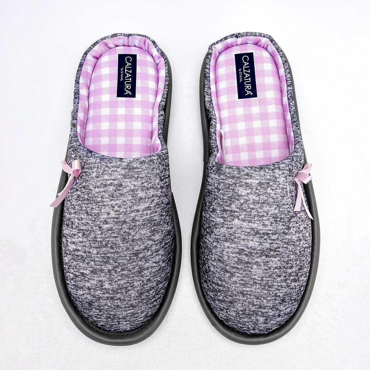 PANTUFLA Calzatura GRIS 10051 MUJER image number null