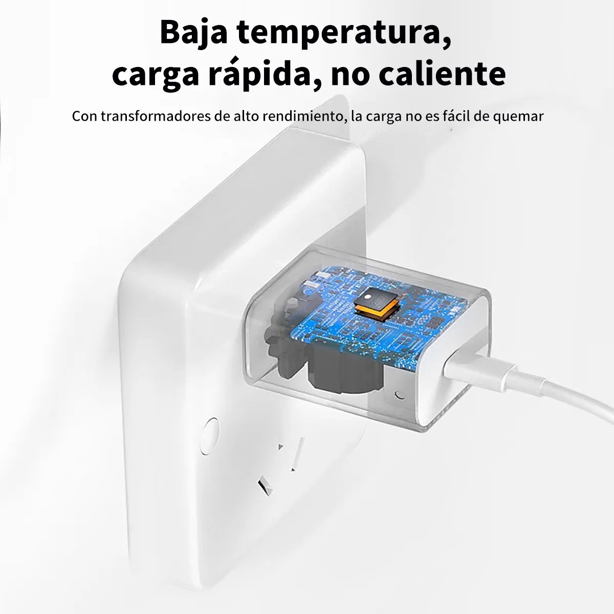 kit Cargador 20w Inal&aacute;mbric 10000 Mah Auricular Para iPhone 11 Pro image number null