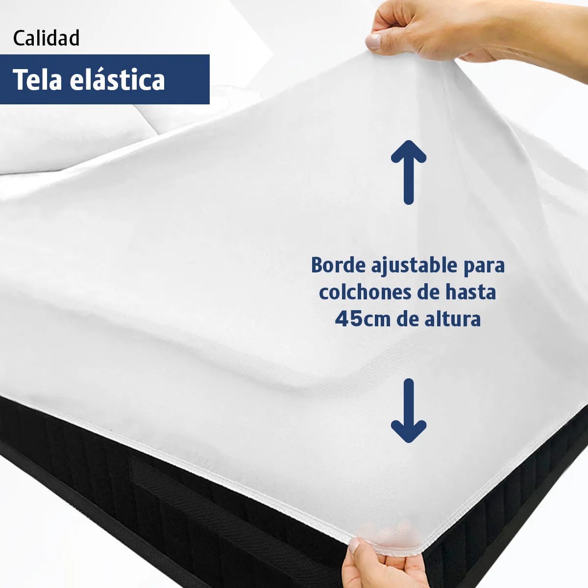 Protector Cubre Colch&oacute;n Impermeable Individual Memory Dream image number null